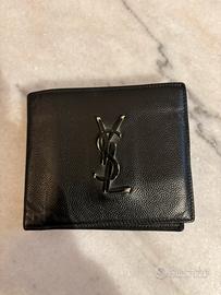 Portafoglio originale Ysl nero