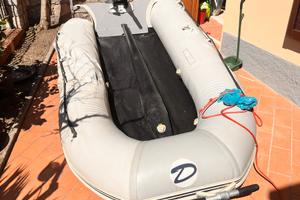 Gommone duramar con carrello manuale