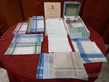 Set fazzoletti Vintage Legler  Quadrati di Cotone