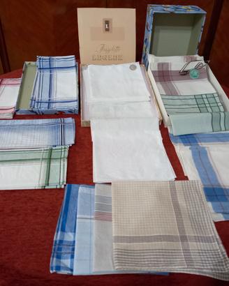 Set fazzoletti Vintage Legler  Quadrati di Cotone