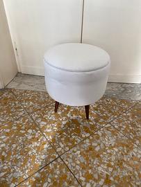 Pouf rotondo antico