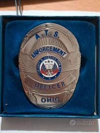 Distintivo Placca Badge US polizia