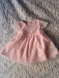 vestitino tulle rosa