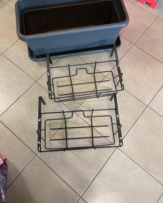 Porta vasi e vaso