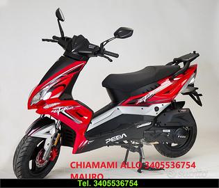 SCOOTER 125cc - PRONTA CONSEGNA ROSSO o NERO EURO5