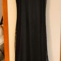 Abito donna lungo nero perfette condizioni 