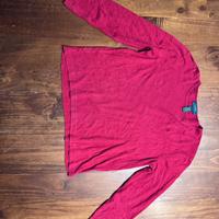 maglioncino vintage ralph lauren rosso