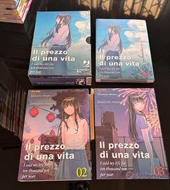 cofanetto manga : il prezzo di una vita