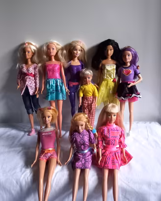 lotto 9 barbie/Simba toys 