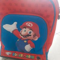 zaino trolley scuola super mario