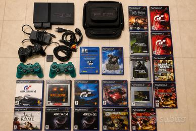PlayStation 2 Slim completa + 15 giochi omaggio