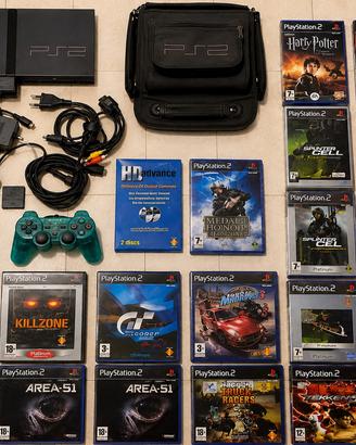 PlayStation 2 Slim completa + 15 giochi omaggio