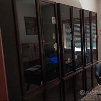 R E G A L O Libreria anni '80 con vetrine