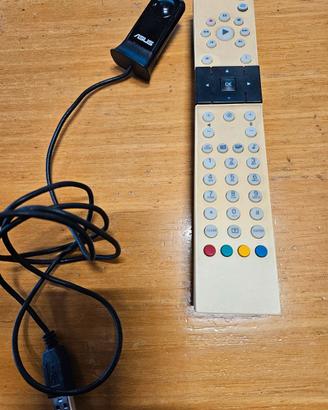 TELECOMANDO E RICEVITORE USB ASUS PER MEDIA CENTER