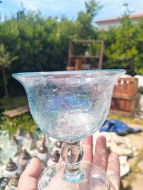 bicchieri vetro artistico