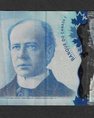 Canada - banconota circolata da 5 Dollari P-106b -