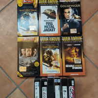 9 VHS: War Movimento + 007 + Horror