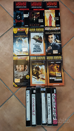 9 VHS: War Movimento + 007 + Horror