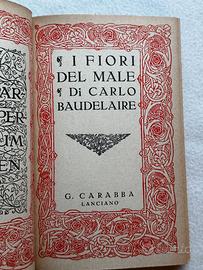 I Fiori del Male, Baudelaire, Editore Carabba 1931
