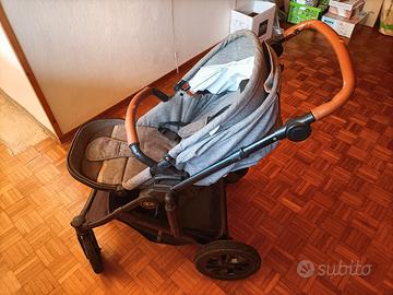 Trio Kinderkraft passeggino, ovetto e culla