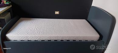 2 materassi per letto singolo + estraibile