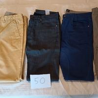 Pantaloni lunghi trendy taglia 50 uomo