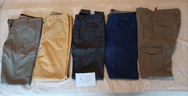 Pantaloni lunghi trendy taglia 50 uomo