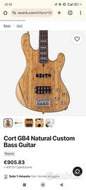 Cort GB4 Custom