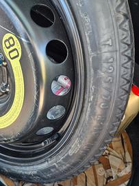 ruotino  di scorta vw touran 