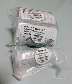 Tessuto/garza modellabile per sculture 