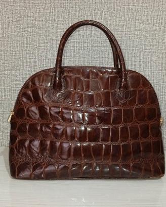 BORSA A MANO IN PELLE,  Paola del Lungo, Vintage.