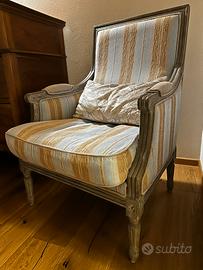 Poltrona stile Luigi XVI