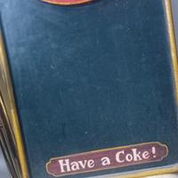 lavagna vintage Coca cola