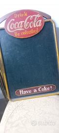 lavagna vintage Coca cola