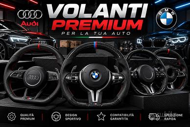 🏁 VOLANTI AUTO PREMIUM – AUDI, BMW E MOLTI ALTRI
