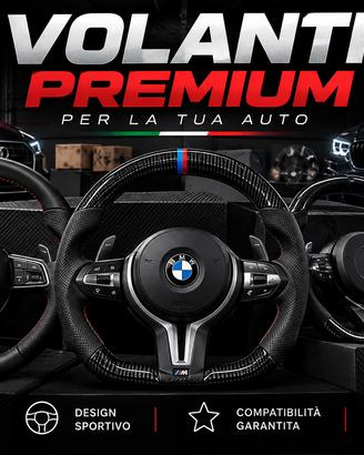 🏁 VOLANTI AUTO PREMIUM – AUDI, BMW E MOLTI ALTRI