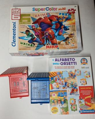 Giochi nuovi: Puzzle Alfabeto Orsetti Bat. Navale 
