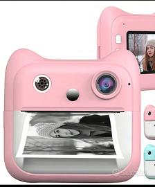Fotocamera digitale con stampa istantanea 