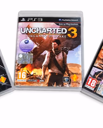 Giochi PS3 Gran Turismo 5, Uncharted 3, GTA V