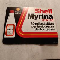 targa pubblicità originale Ferrari 