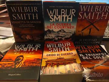 Wilbur Smith, blocco unico di 6 libri 