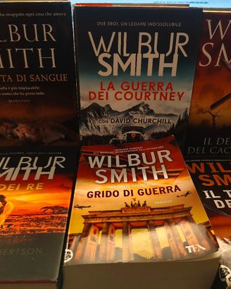 Wilbur Smith, blocco unico di 6 libri 