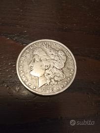 moneta dollaro argento 