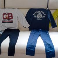 abbigliamento 3/4 4 anni