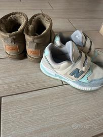 Ugg 32 e New Balance 530 33 Bambina scarpa
