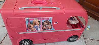 camper macchina e frigorifero di barbie 