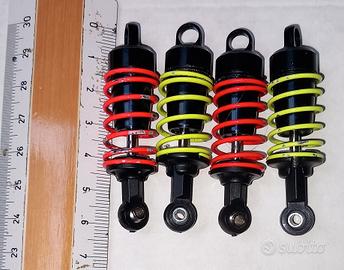 yokomo 4 ammortizzatori con molleTamiya