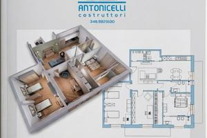 Appartamento 4 vani e accessori