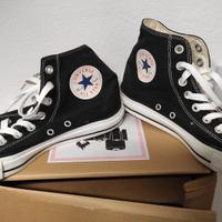 Converse All Star ChuckTaylor Alte Nere tg 41