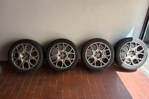 4 cerchi 18” Alfa 159 Brera Giulietta